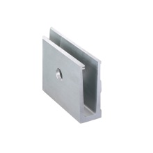 U-shaped groove balcony aluminum plate glass railing