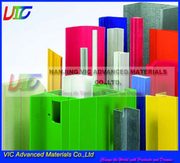 Supple various kinds of glass fiber plastic profile with good quality,professional glass fiber plastic profile manufacturer