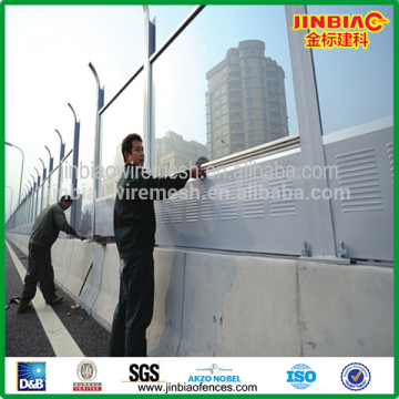 sound absorbing material construction fence/ sound barrier