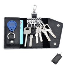2024 Genuine Leather Hotel Key Card Holder & Organizer Pouch
