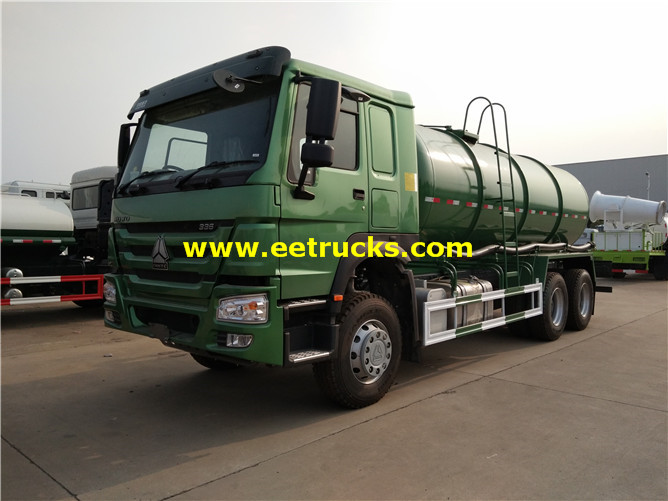 20m3 sinotruk maji taka sludge malori