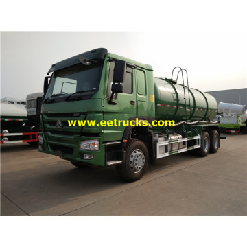 20m3 Sinotruk Sewage Sludge Suction Trucks