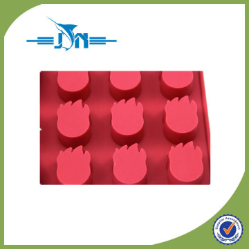 Multifunctional christmas candy canes silicone chocolate mold for wholesales