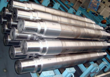 Blower Forging Shaft With Steel Grade 34CrNiMo6