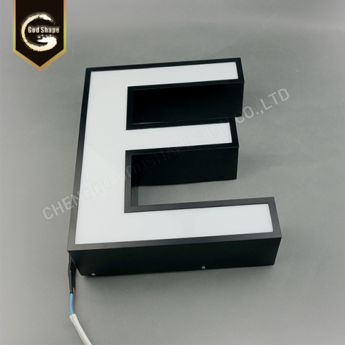 Wall Mounted Customized Shop Name Led Letters Sign