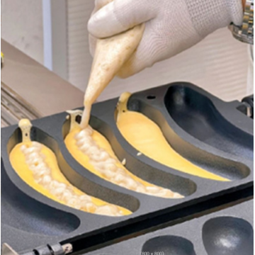 Alemania Deutstandard Máquina de gofres de plátano industrial en venta