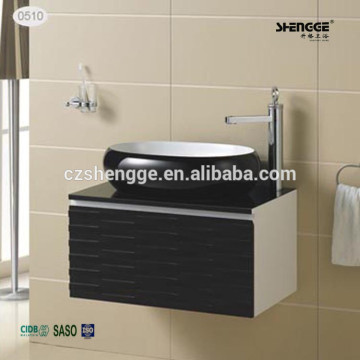 chaozhou tops fashionable MDF corner vanity cabinet