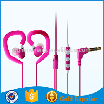 Small ear hook earphones plastic earphones headphones