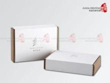 Corrugated Cardboard Boxes Die Cut Black Color Logo Printin