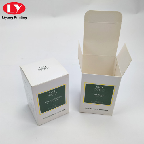 Custom Paper Candle Boxes Packaging For Candles Jars