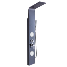 Adjustable Stainless Steel Shower Panel System with Body Jets