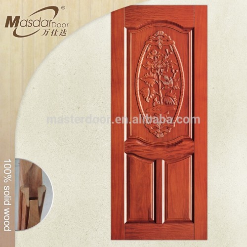 Simple design meeting room wooden swing door price