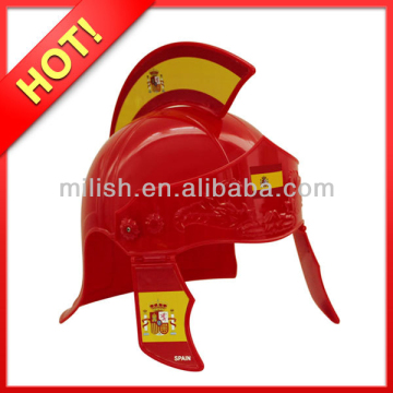 Party Spain football fans Plastic Medieval Roman helmet MHH72