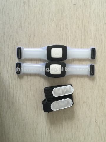 LED Wristbands Safety Flashing Armband Outdoor Sports LED Armband