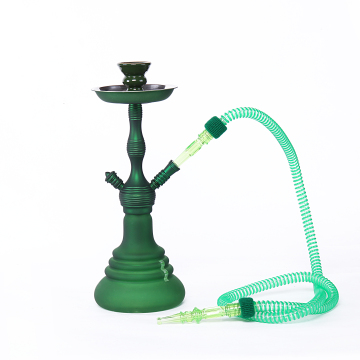 Green Black Aluminum Cheap Prices Nargile Chicha Glass Hookahs