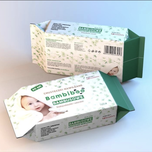 Bamboo Natural Fabric Biodegradable baby wet wipes