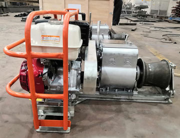5ton capstan winch motorized cable pulling winch