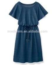 jeans cotton dyed fabric girl dress denim fabrics