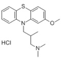 10H-Phenothiazine-10-propanamine,2-methoxy-N,N,b-trimethyl-,hydrochloride (1:1),( 57358617, 57279218,bR)- CAS 1236-99-3