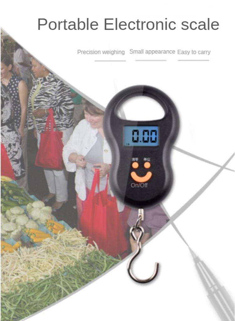 New Design Hanging Luggage Scale Portable Digital Travel