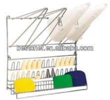 Icing bags and stainless steel nozzles wall rack