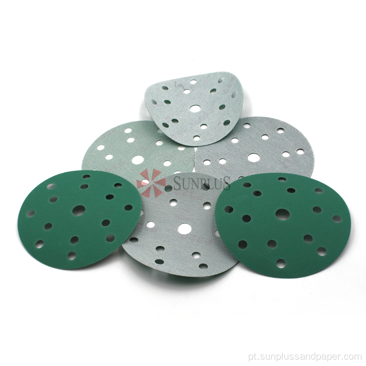 17hos redondos redondo lixa de polimento automático de disco verde