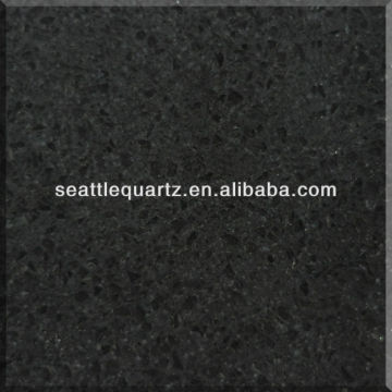 black quartz stone tile, countertop