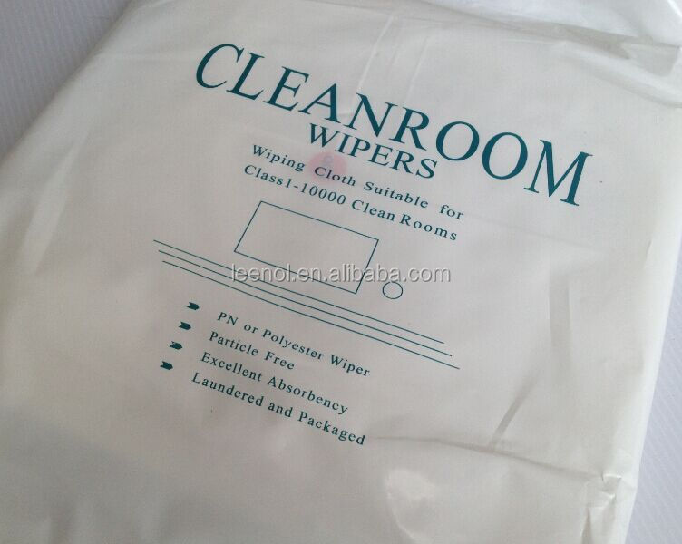 9''X9'' 130gsm Lint Free Polyester ESD Cleanroom Wipes