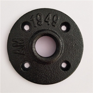 Floor flange black malleable Iron floor flange