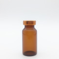 8ml Amber Sterile Serum Vials Orange Cap