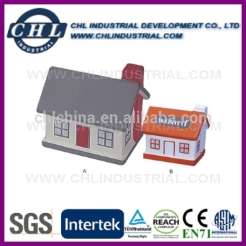 Promotional customized house stress ball
