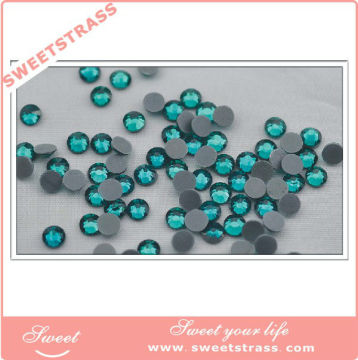 ss6 2mm siam flat back glass rhinestone