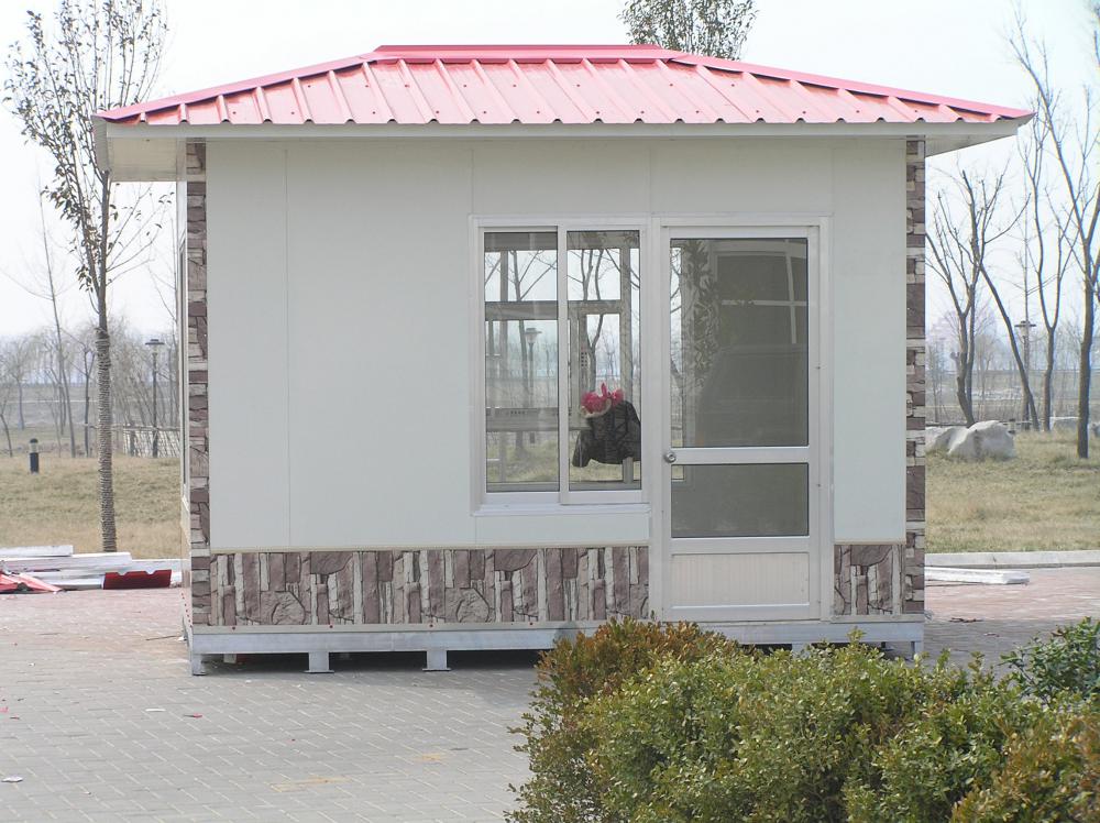 Cabina prefabricada temporal para trabajador