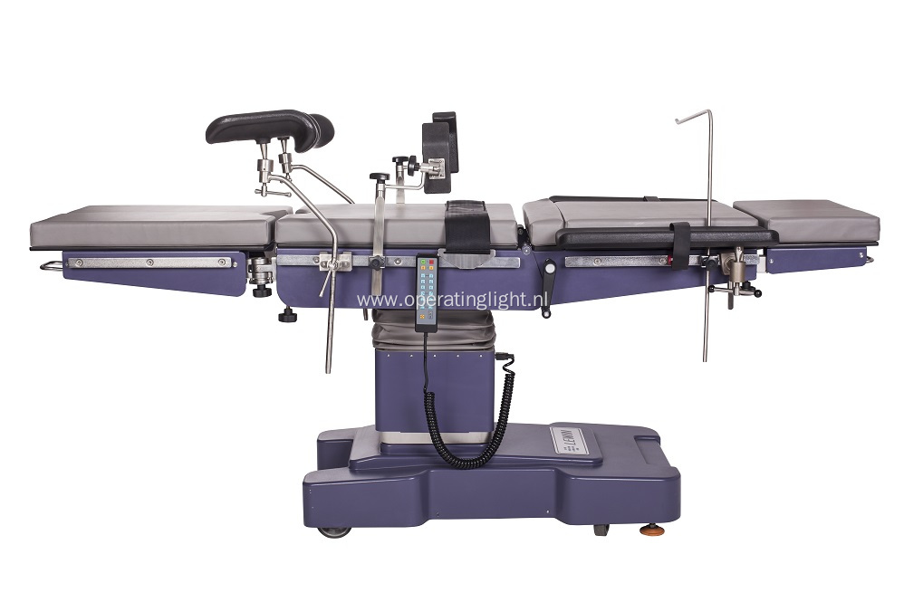 Battery optional hydraulic electric operating table