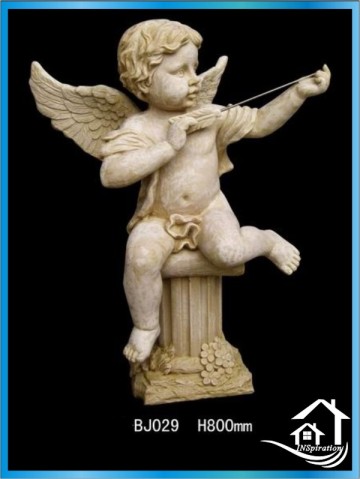 Cherub outdoor children garden statues