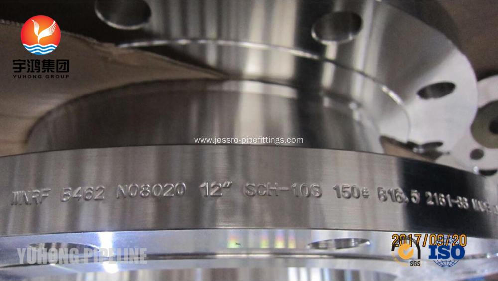 ASTM B462 UNS N08020 Alloy 20 Forged Flange