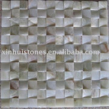 marble mosaic wall tile
