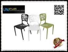 Replica hollow back viento stackable modern dining chairs