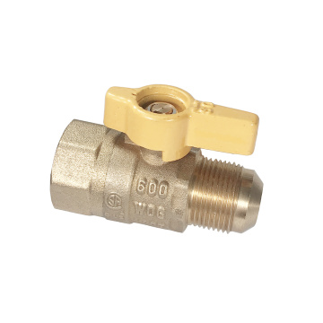 Low Lead Material Brass Gas Ball Valve