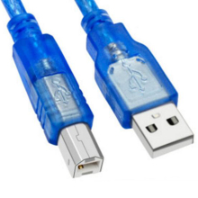 Blue Color USB 2.0 A to B Cable