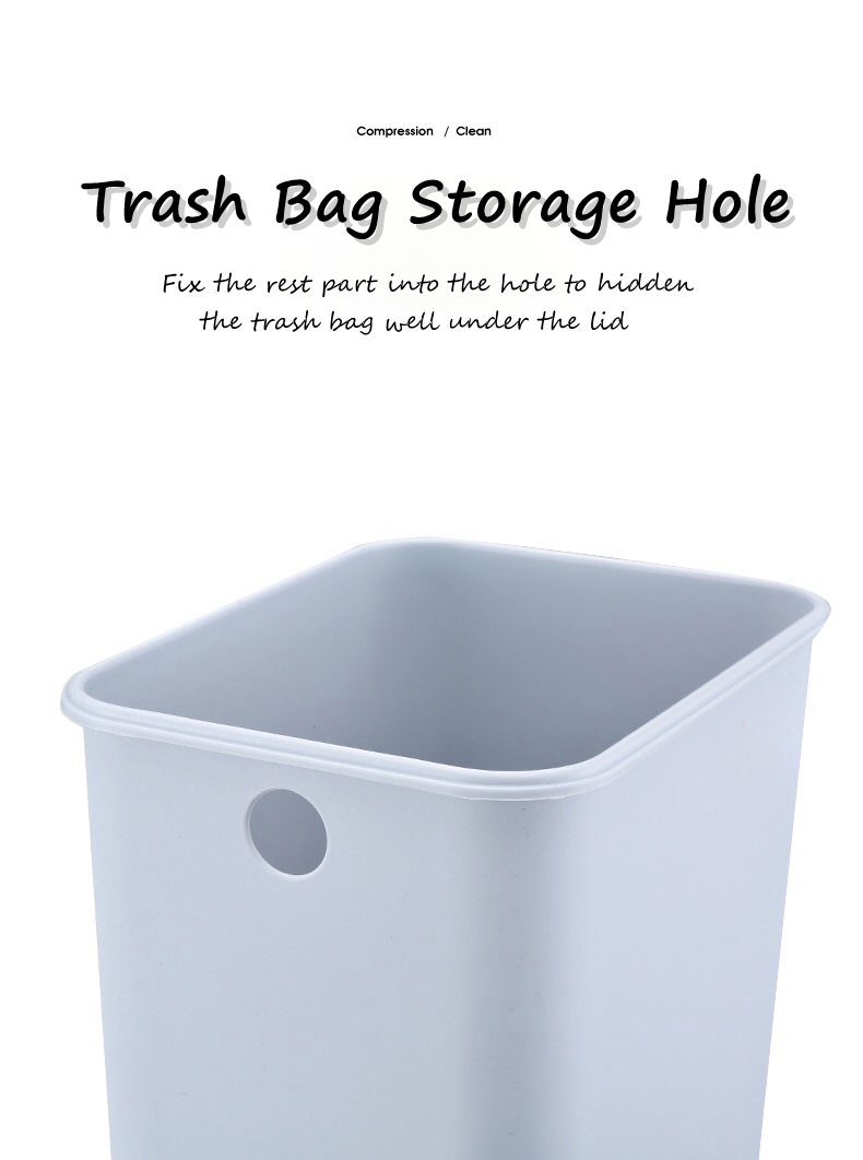 Garbage Bin with Removable Inner Bucket