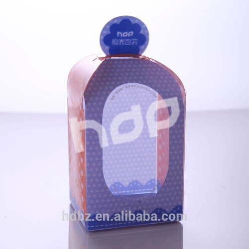 factory offer popular pvc package box hot sale