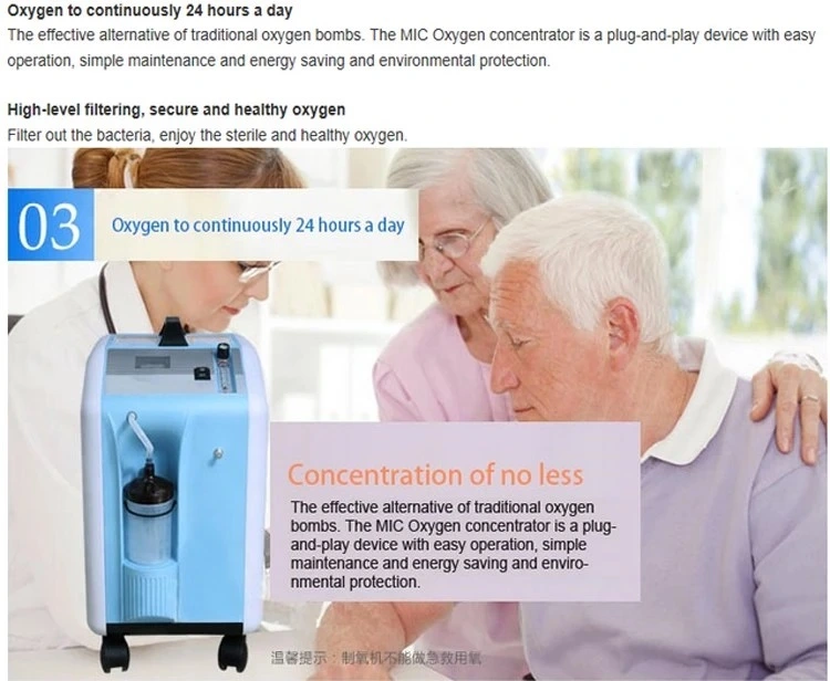 with Ce ISO Certificate Medical Oxygen Concentrator Machine for Best Price