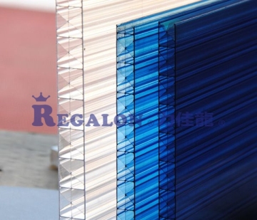 Transparent Polycarbonate Alveolar Sheet