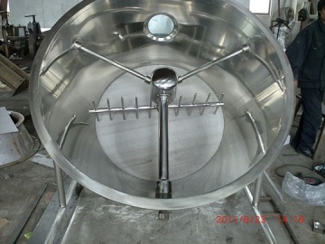 Fluidized/Fluidizing bed dryer for xylitol