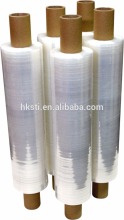 transparent moisture proof plastic polyethylene stretch film jumbo roll silver talent