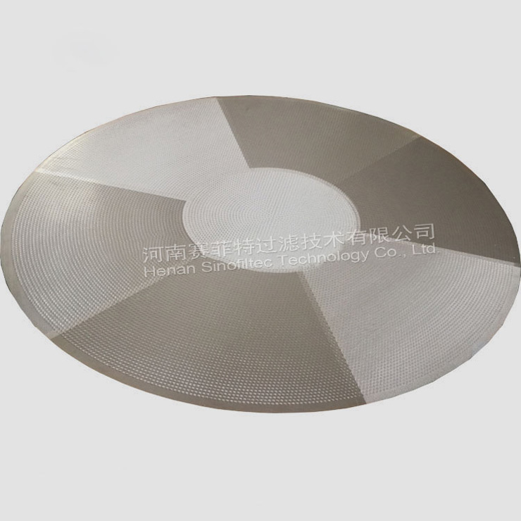 porous filter disc