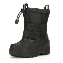 Waterproof Insulated Faux Fur Hiking Boots for Toddlers (Boys & Girls) - Durable Duck Boots
