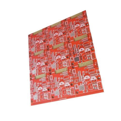 Red Soldermask 4 Layer PCB