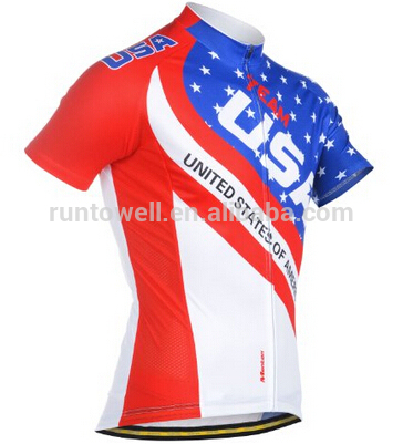 fashion USA custom design cycling jersey